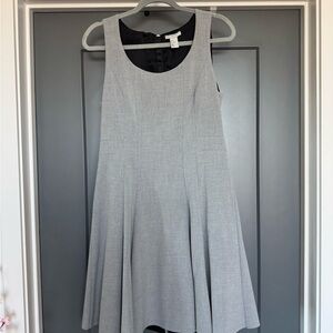 H&M Gray Midi Dress
